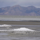 Much of the Great Salt Lake is now mud and cracked earth instead of water.